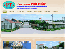 Tablet Screenshot of phuthuy.com.vn